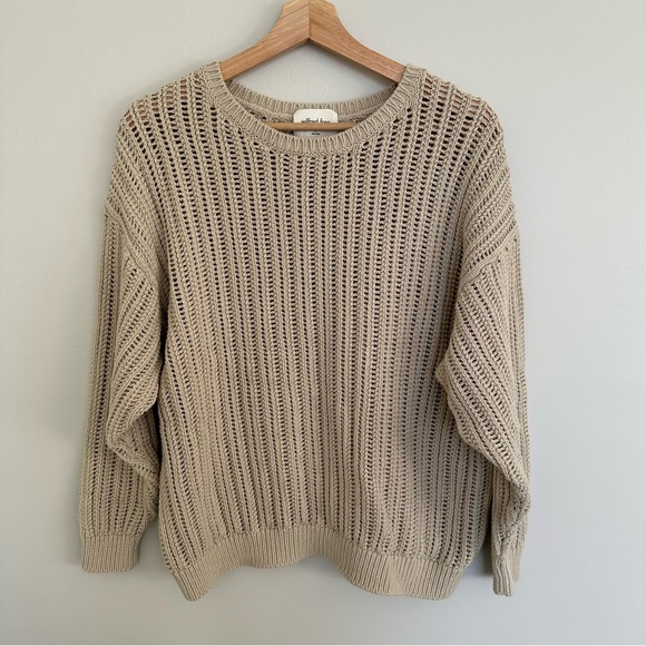 Aritzia Wilfred Free Afterglow Sweater Mullein Size M - Picture 3 of 7